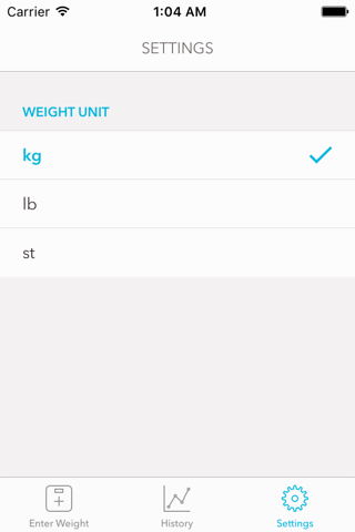 Simple Scale - Simplest Way to Track Your Weight screenshot 3