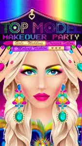 Top Model Makeover - Dressup, Makeup & Kids Games screenshot #1 for iPhone