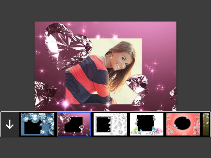 Diamond Photo Frames - Elegant Photo frame for your lovely moments