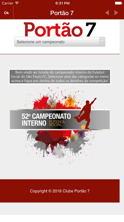 Portão 7 – São Paulo Futebol Clube