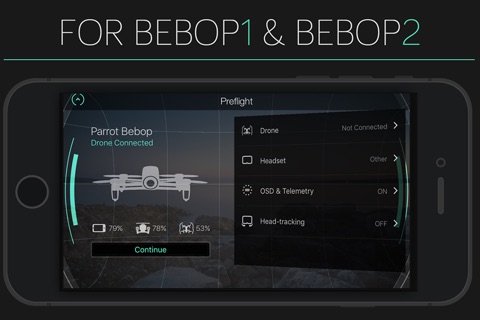 CloudlightFPV for Bebop screenshot 2