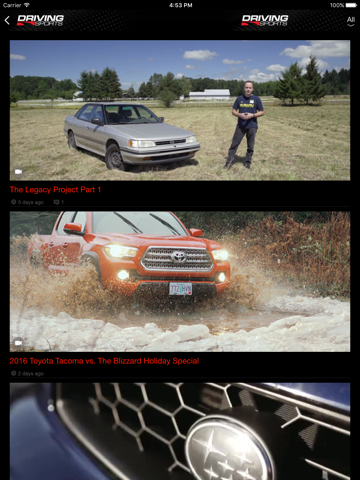Screenshot #5 pour Driving Sports TV Mobile