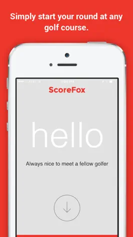 Game screenshot ScoreFox - Simple Golf Scoring apk