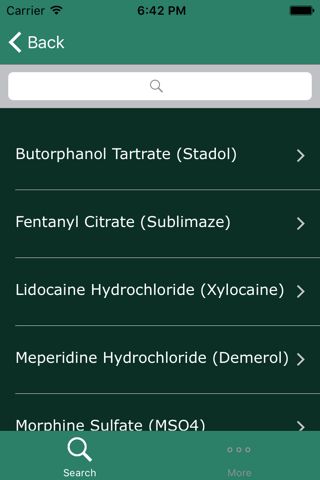 Medications in Radiology screenshot 3