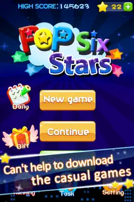Game screenshot POP Six Stars mod apk