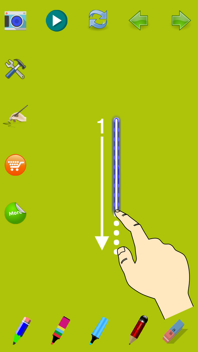 Trace Letters Wizard Level 3