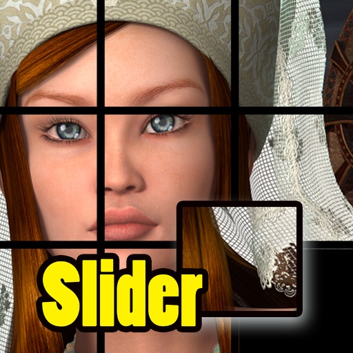 Picture Slider Puzzle - the Puzzle of Moving Pieces app icon