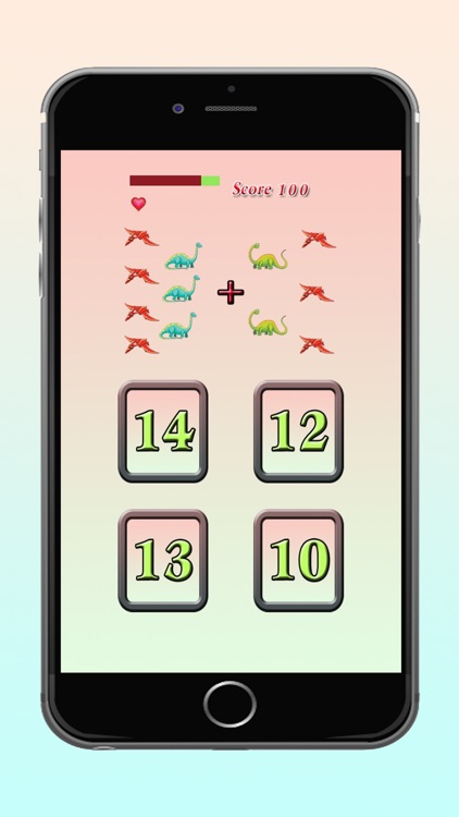 Kindergarten Math Addition Dinosaur World Quiz Worksheets Educational Puzzle Game is Fun for Kids screenshot-4