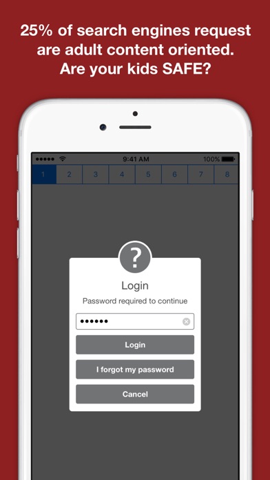 Screenshot #2 pour Safe Web for kids - Whitelist Internet Browser