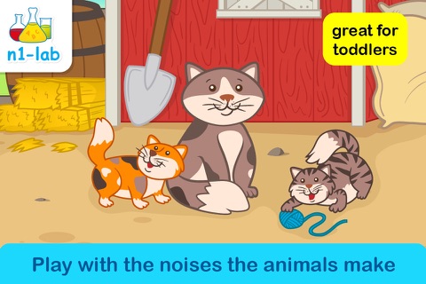 Nano Bear Farm Animals - Great First Sound Game for Babies, Toddlers and Preschoolers screenshot 2