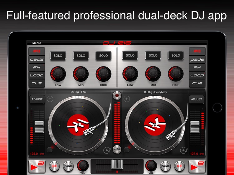 DJ Rig FREE for iPad screenshot-0