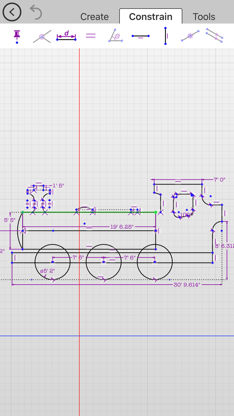 Updraw - create 2D CAD drawings with dimensions screenshot 2