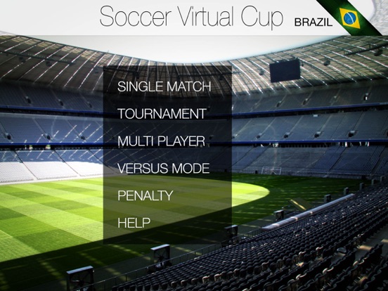 Soccer Virtual Cup iPad screenshot 2 - Sports app