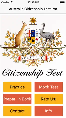 Game screenshot Australia Citizenship Test Pro - Free 500 Question mod apk