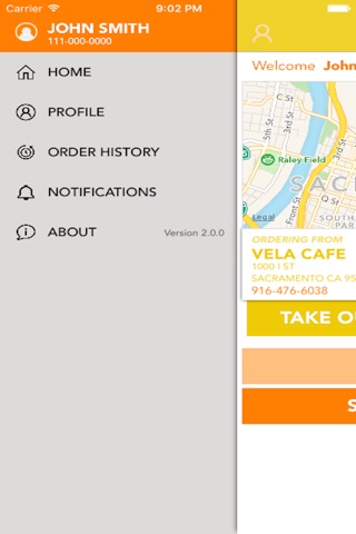 Vela Cafe screenshot 3