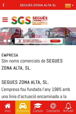 SEGUES FOC LLEIDA.COM screenshot 2