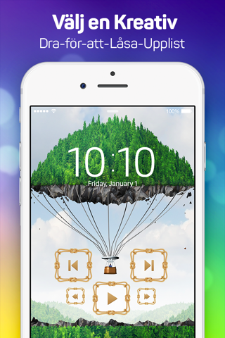 Lock Screen Designer Free - Lockscreen Themes and Live Wallpapers for iPhone. screenshot 4