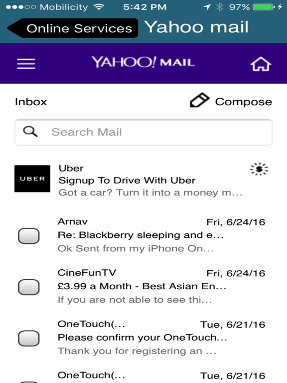Screenshot #6 pour OnlineMail