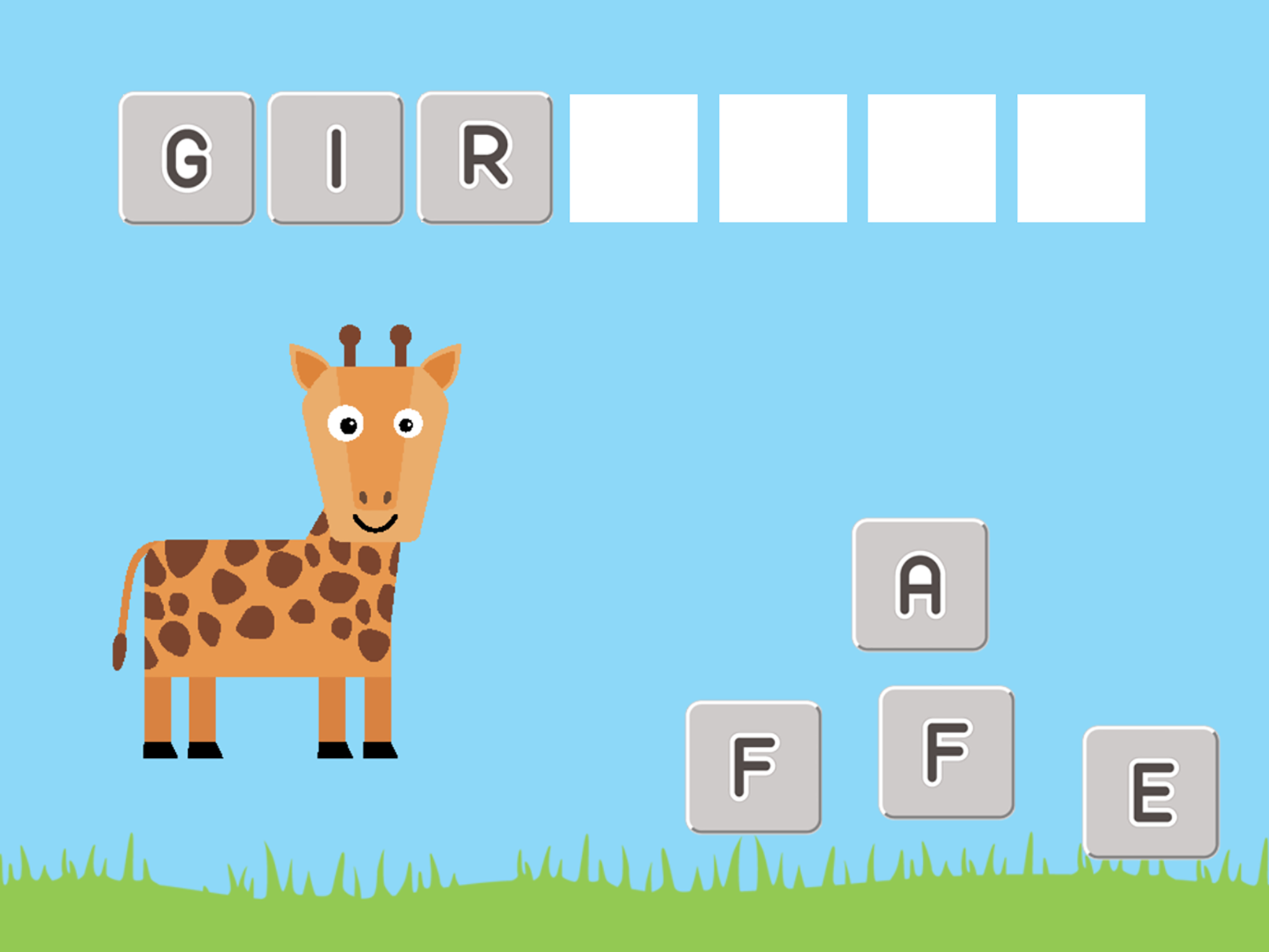 My First Words Animal - Easy English Spelling App for Kids HD screenshot 8