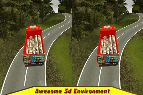 VR Truck Driving Hill Simulation screenshot 4