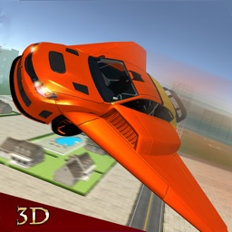 Futur Flying Car Racing : Free Play Flight Simulation