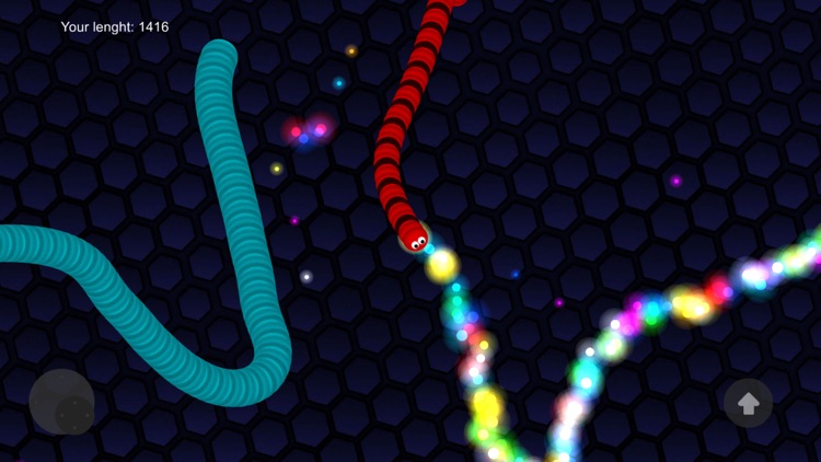 Endless Snake.io - Never Ending Slither Worm Eater Color Dot Game by  Sithichai Lainamngern