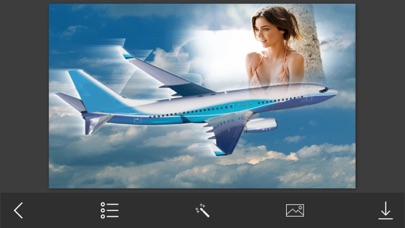 Airplane Photo Frames - Instant Frame Maker & Photo Editor iPhone screenshot 4 - Photo & Video app