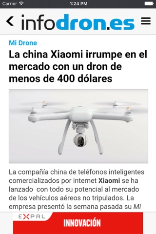 infodron.es screenshot 2