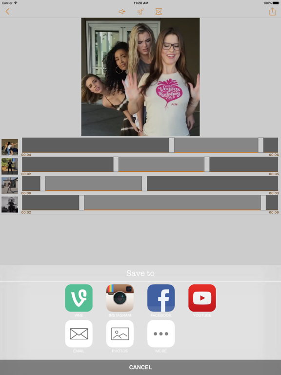 Screenshot #5 pour Video Cutter Free - Trim videos and Merge music with video
