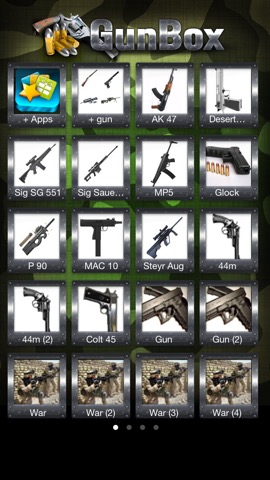 Firearm simulator : sounds, noises and images, photos FREEのおすすめ画像1