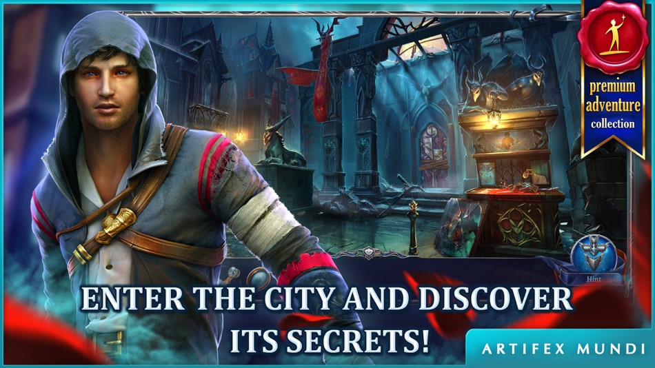#1. Grim Legends 3: The Dark City (Full) (iOS) De: Artifex Mundi S.A.