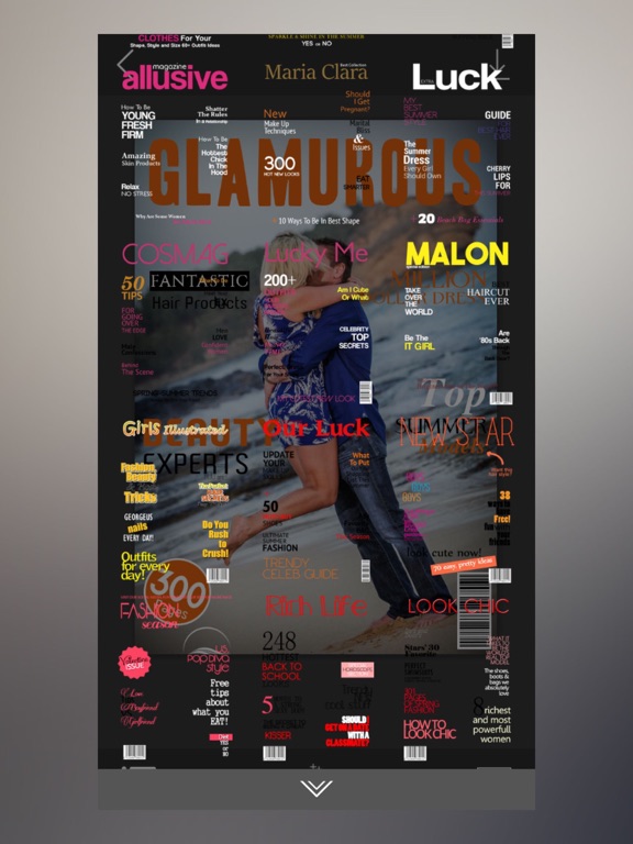 Magazine Photo Frames - Elegant Photo frame for your lovely moments iPad screenshot 4 - Photo & Video app