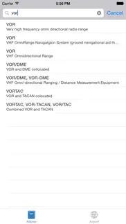 aviationabb - aviation abbreviation and airport code iphone screenshot 2