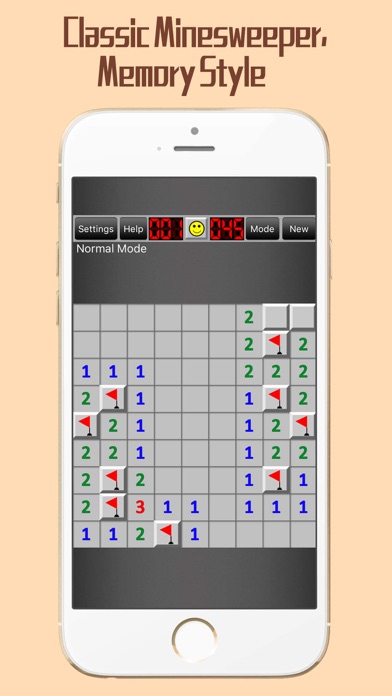 Screenshot #1 pour Dragueur de mines (Minesweeper) - Classic Deluxe Games