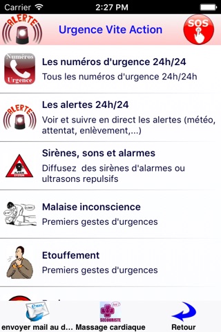 Urgence Vite Action screenshot 2