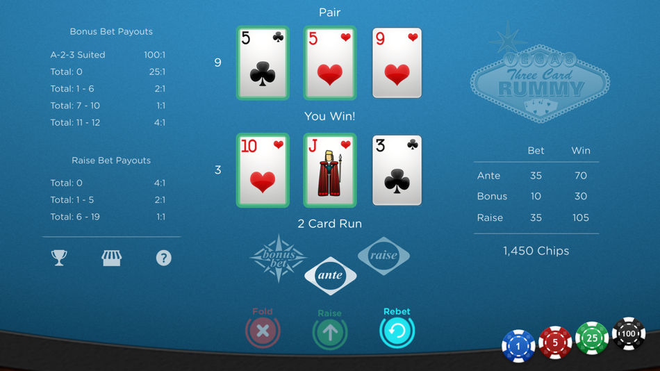 Rummy Three Card Poker - 4.1 - (iOS)