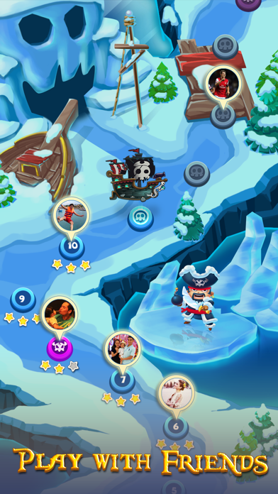Pirates Bay - Rise Of The Age Of Poker Solitaire! iPhone screenshot