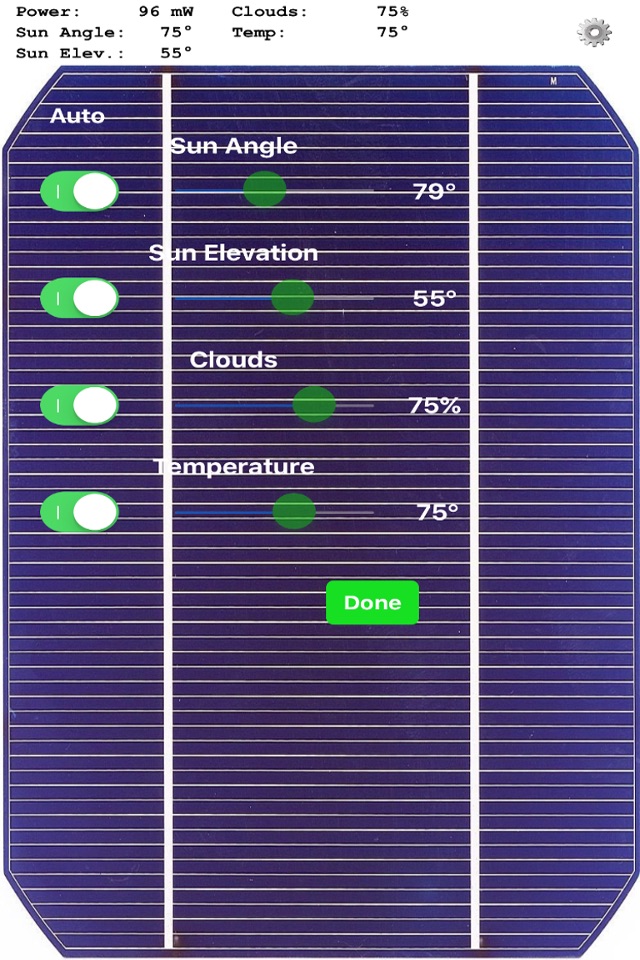 Solar Cell Simulator screenshot 3