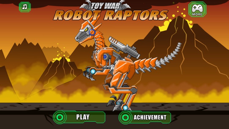 Toy War Robot Raptors