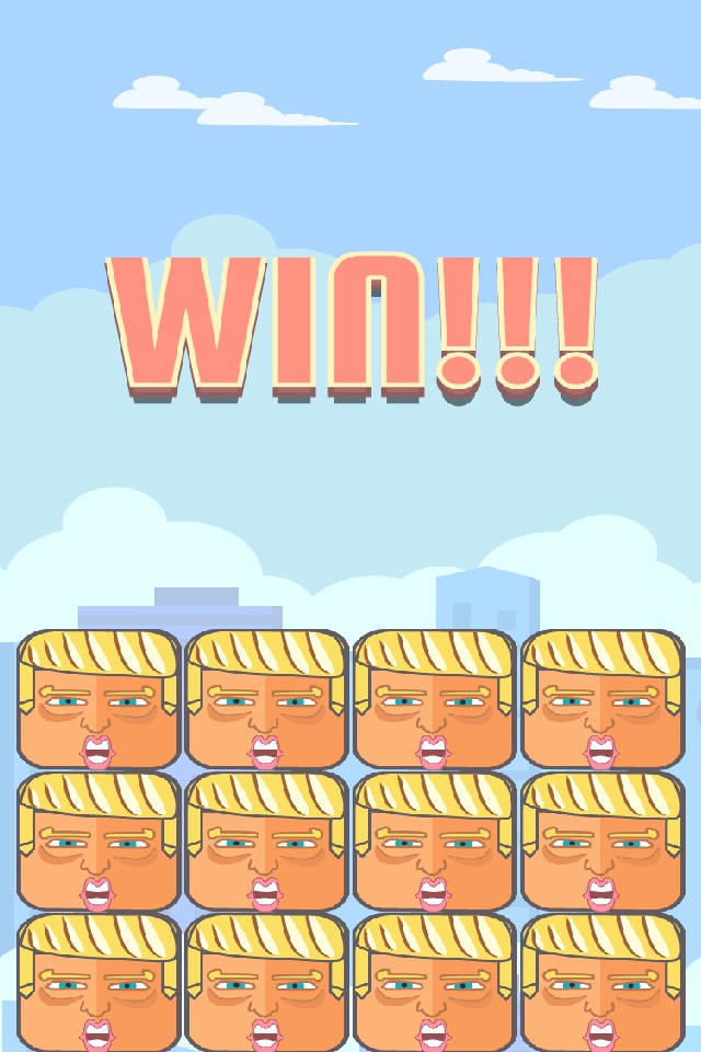 Trump's Face Wall - Build Donald Trumps Wall Games screenshot 2