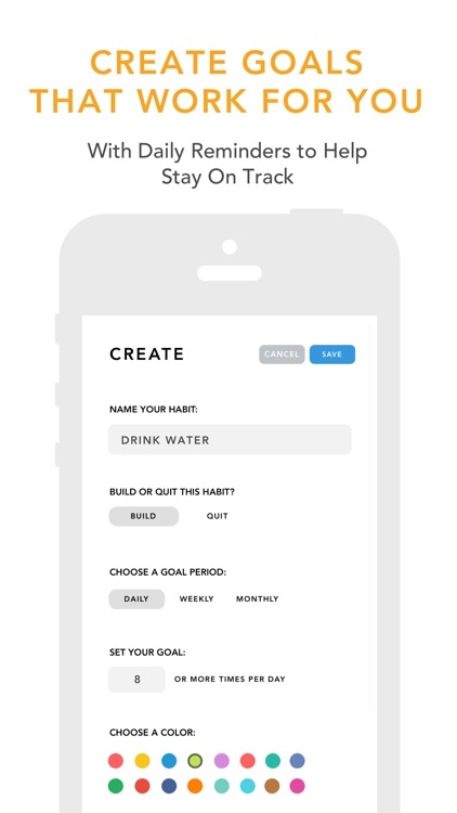 Done: A Simple Habit Tracker with Goal Streaks screenshot-4
