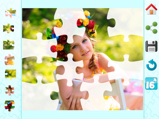 Princess Slide Magic Puzzle & Photos - Princesses Sliding Block Jigsaw Game iPad screenshot