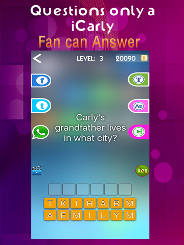 Screenshot #5 pour Ultimate Trivia App –for I iCarly Fans and Free Quiz Game