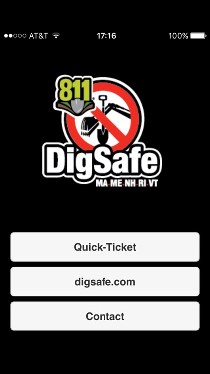 Dig Safe Quick-Ticket
