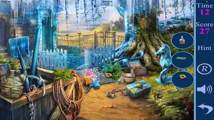 Hidden Objects Of A Curse Of The Ice Queen