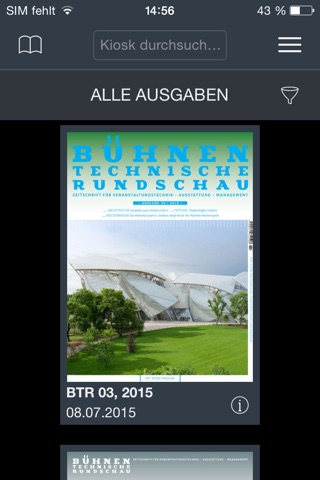 BTR - Bühnentechnische Rundschau screenshot 2