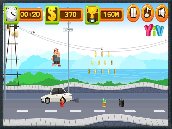 Screenshot #4 pour Crazy Runner - Motu Running Jumping Game