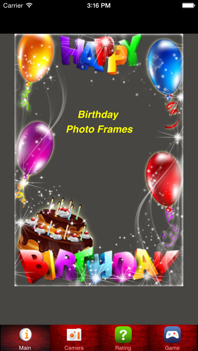 FREE Birthday Frames