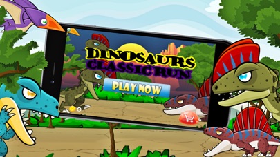 Screenshot #1 pour Dinosaur Run classique combat et les jeux de tir