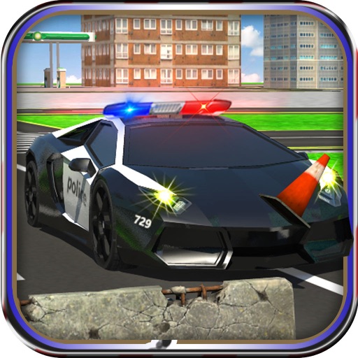 Police Car Training Icon